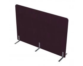 Акустическая мобильная перегородка на стационарных опорах (1600*450*1200) 011.МПО.1612 SOFToffice images