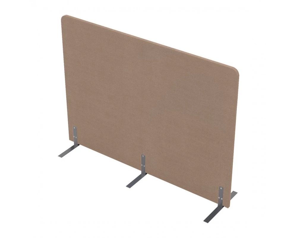 Акустическая мобильная перегородка на стационарных опорах (1600*450*1200) 011.МПО.1612 SOFToffice