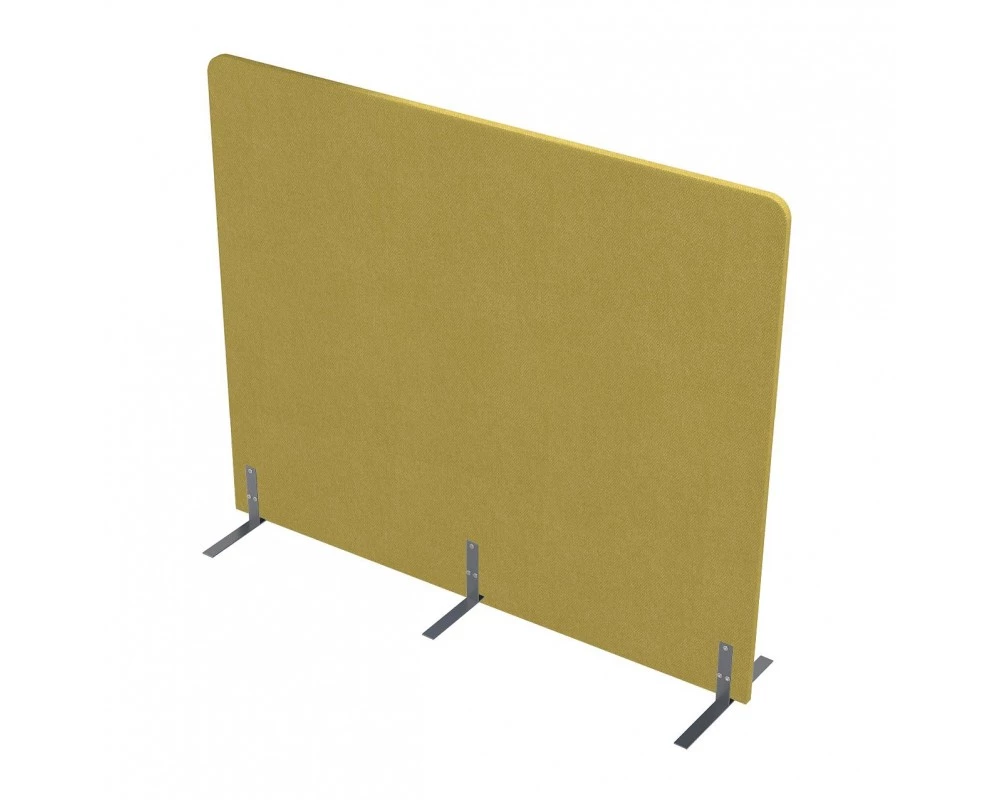 Акустическая мобильная перегородка на стационарных опорах (1600*450*1400) 011.МПО.1614 SOFToffice