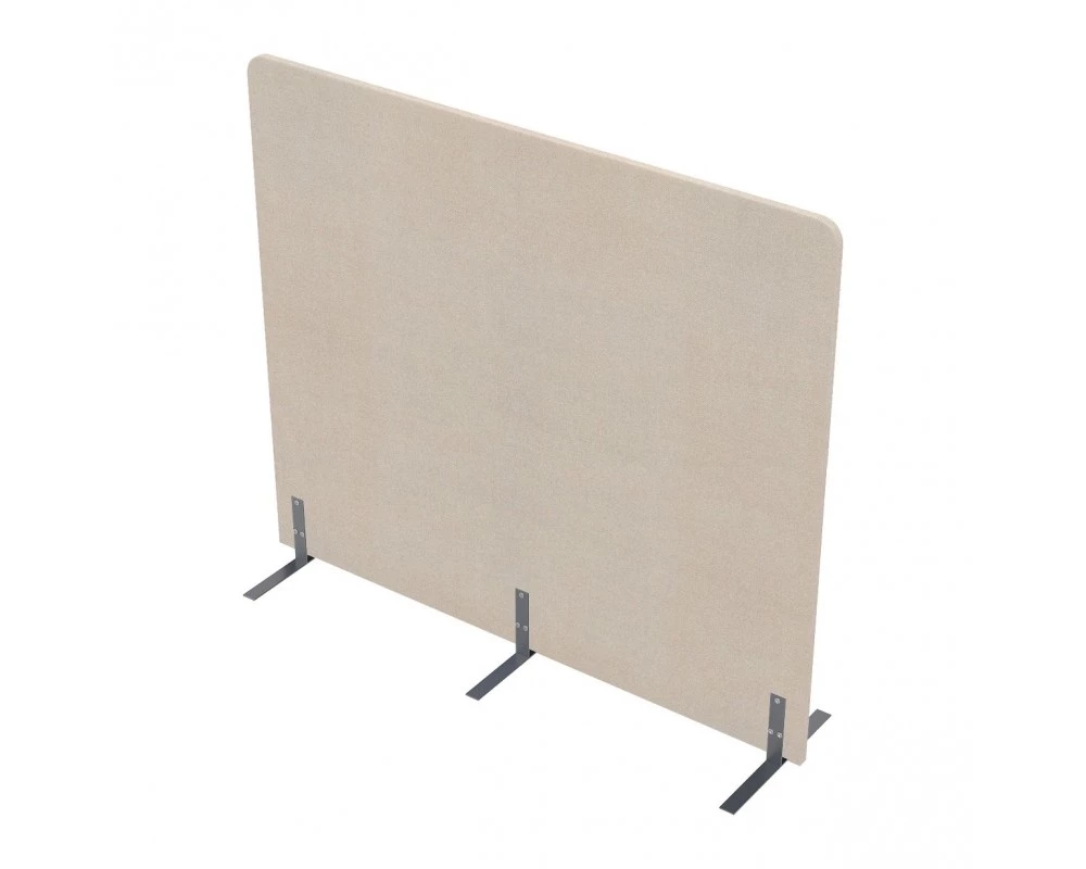 Акустическая мобильная перегородка на стационарных опорах (1600*450*1400) 011.МПО.1614 SOFToffice