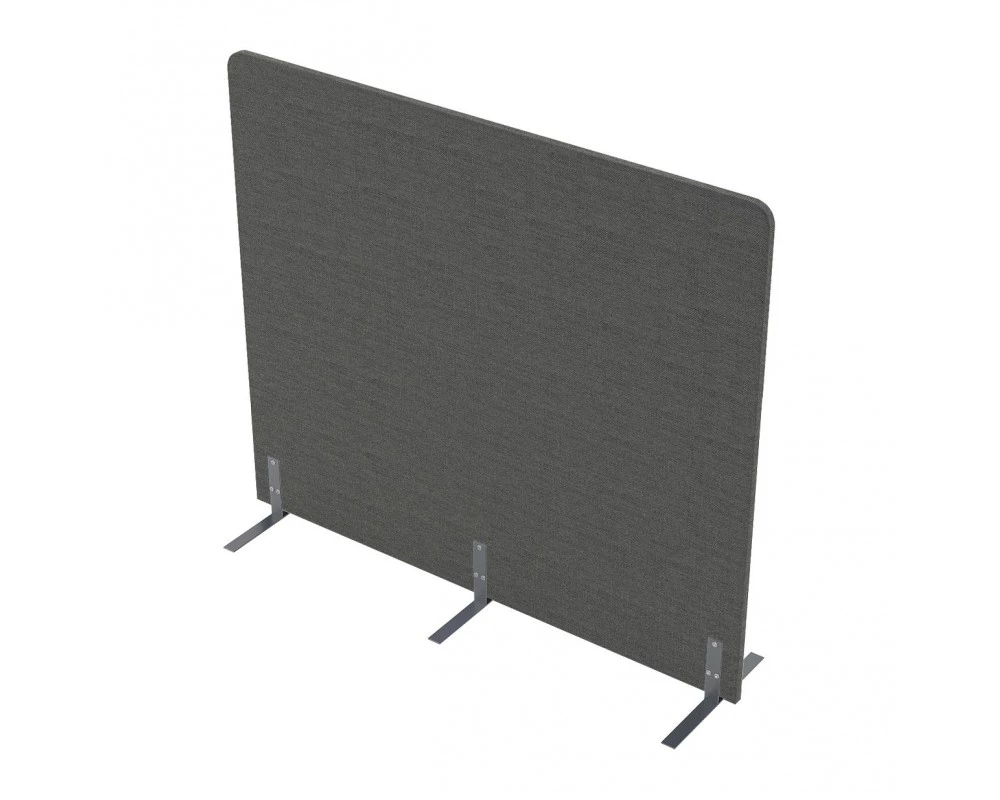 Акустическая мобильная перегородка на стационарных опорах (1600*450*1400) 011.МПО.1614 SOFToffice