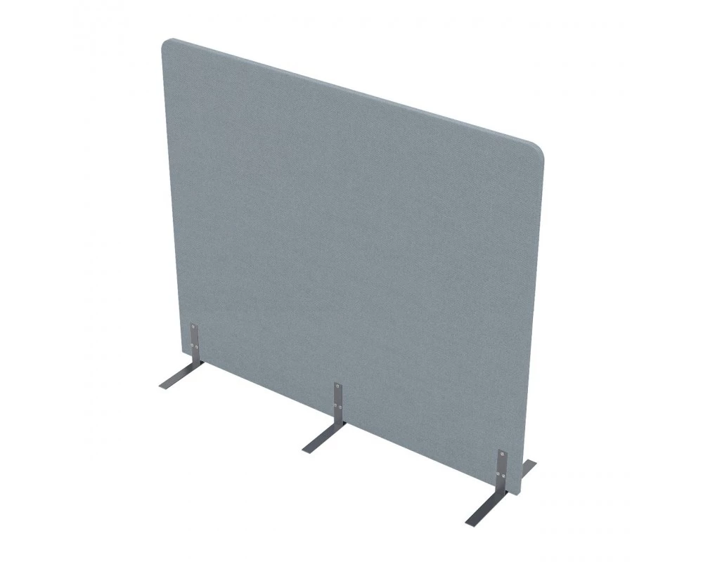 Акустическая мобильная перегородка на стационарных опорах (1600*450*1400) 011.МПО.1614 SOFToffice